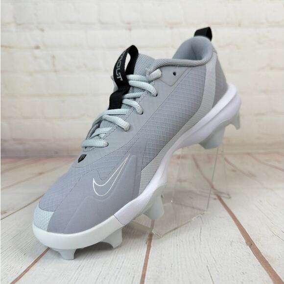 Nike Force Trout 9 Pro MCS Grey/White Baseball Cleats Size 4Y (FZ0916-002) - Picture 4 of 10
